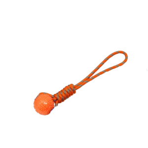 tpr rope ball dog toy, durable knot chew & tug toy
